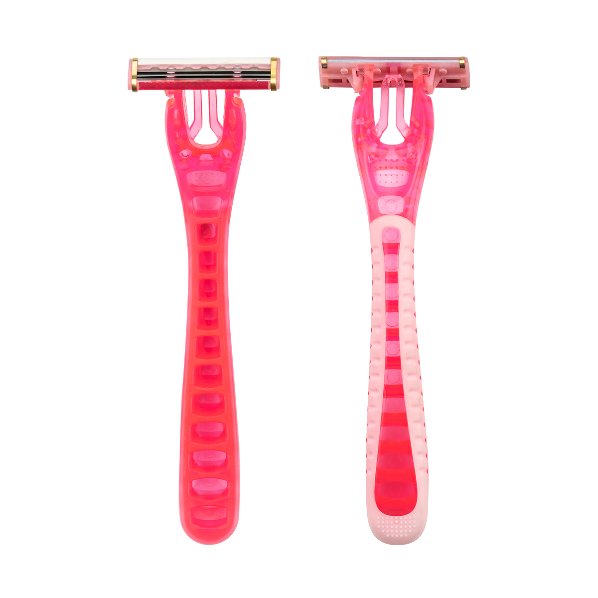 CX-T42-K Sweden Stainless Steel 3 Blades Plastik Rubber Handle Shaving Razor